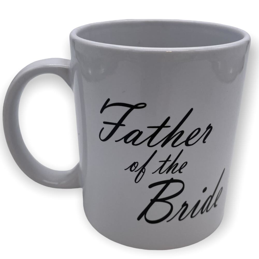 Father of the Bride Coffee Mug - 11oz White Ceramic - Wedding Keepsake Gift